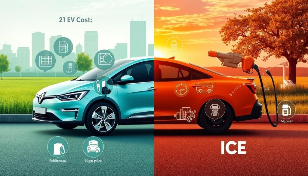 electric vs gas car cost