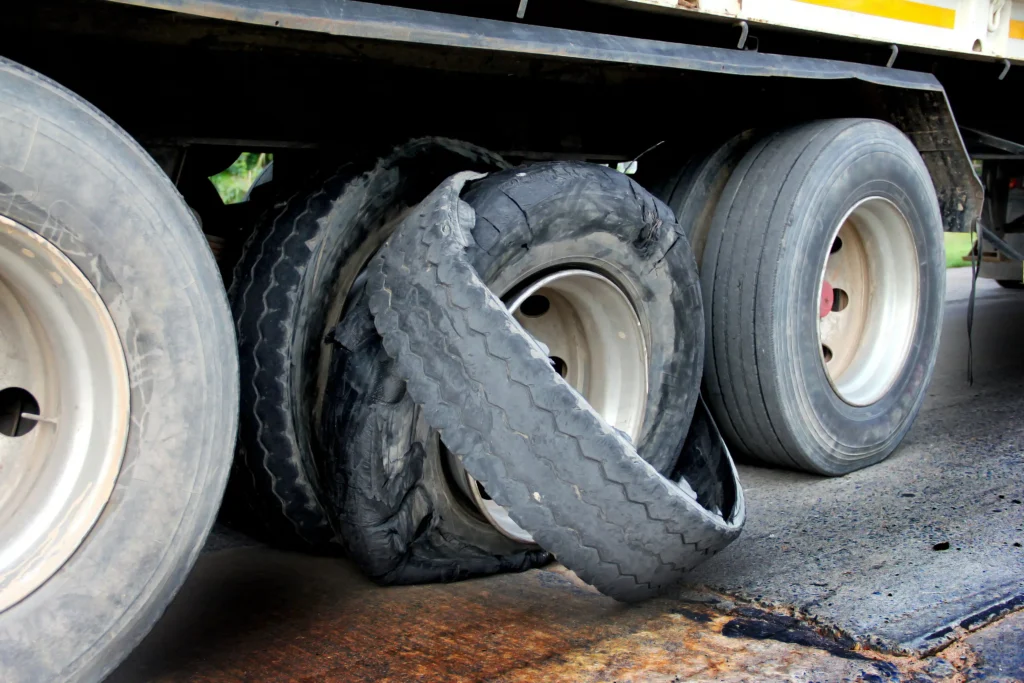 Why do truck tires blow out more in summer?