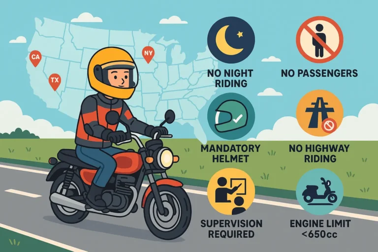 Can You Ride a Motorcycle with a Permit Yes! Rules & Restrictions Explained (State Guide)